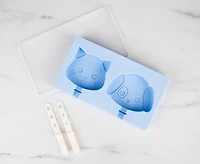 Moule à glace en silicone thinkkitchen, chat & chien