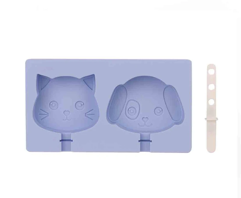Moule à glace en silicone thinkkitchen, chat & chien