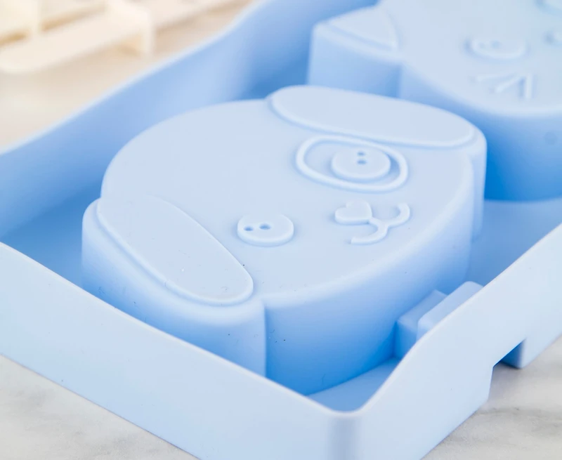 Moule à glace en silicone thinkkitchen, chat & chien
