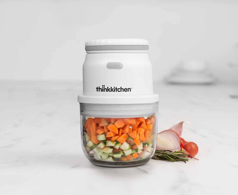 Hachoir Alimentaire Fresh USB par thinkkitchen, 300 ml