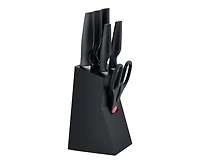 Ensemble de couteaux de cuisine 7 pièces avec bloc par JS Gourmet