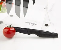 Ensemble de couteaux de cuisine avec support JS Gourmet, 6 pièces