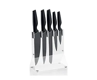 Ensemble de couteaux de cuisine avec support JS Gourmet, 6 pièces