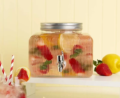 Distributeur de boisson avec robinet par JS Gourmet, 1 gallon