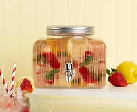 Distributeur de boisson avec robinet par JS Gourmet, 1 gallon