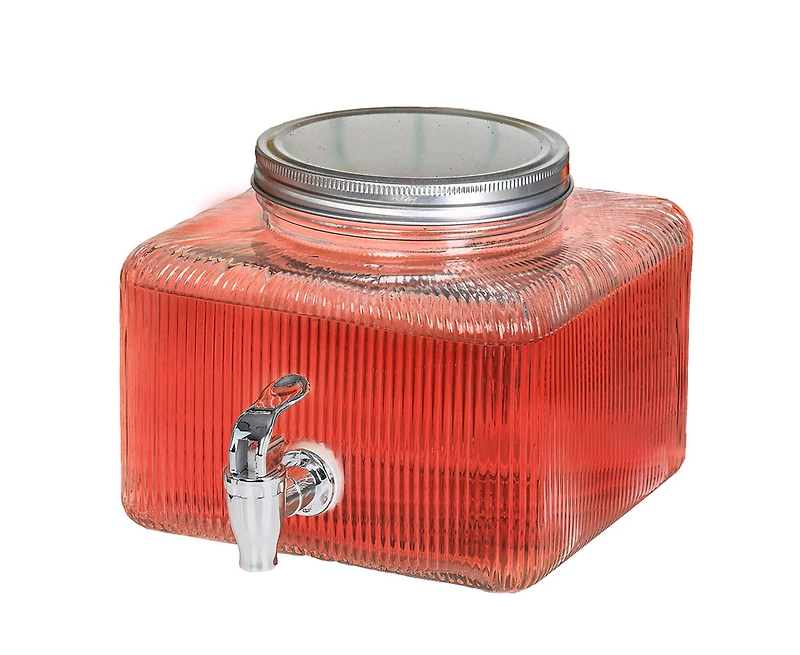 Distributeur de boisson avec robinet par JS Gourmet, 1 gallon