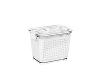 Fridge Container with Double-Layer Basket, 0.7 L