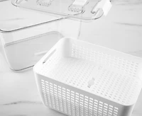 Fridge Container with Double-Layer Basket, 2 L