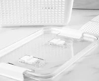 Fridge Container with Double-Layer Basket, 5.6 L