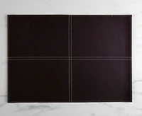 Set de table en simili-cuir 13 "x18" marron