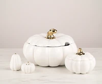 Citrouille D'Or Tureen with Laddle, 3 L