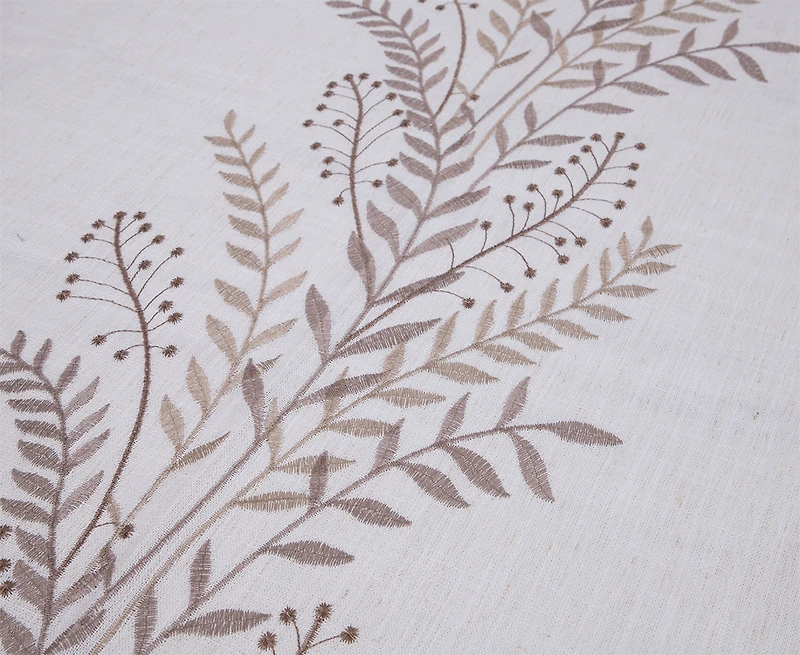 Serene Tablecloth, Beige, 55 x 120"