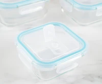 thinkkitchen Conteneurs carrés 3 pièces Snap & Lock