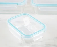 Snap & Lock Rectangular Containers, Set of 3