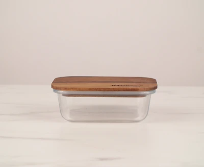 thinkkitchen Primo Glass Container with Lid, 370 ml