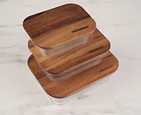 thinkkitchen Primo Glass Container with Lid, 370 ml