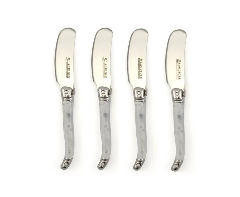 Laguiole Marble 4-Piece Spreader Set