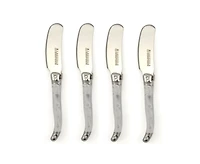 Laguiole Marble 4-Piece Spreader Set