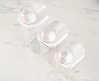 Récipient distributeur Snap & Store par thinkkitchen 1,1 L