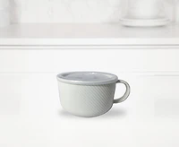 Damian Soup Bowl with Lid 35oz, Ivory