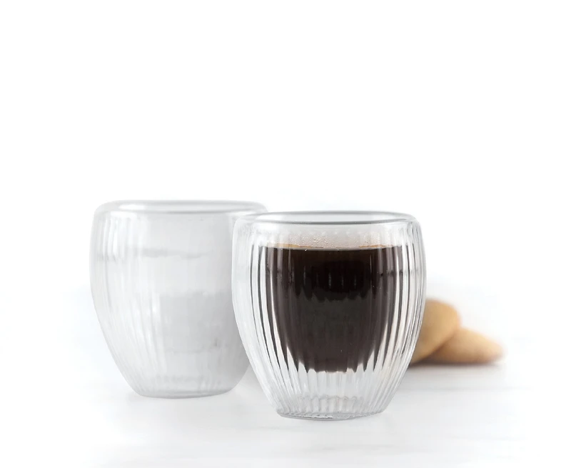 Set de verres à espresso double paroi Nuvo, 80ml