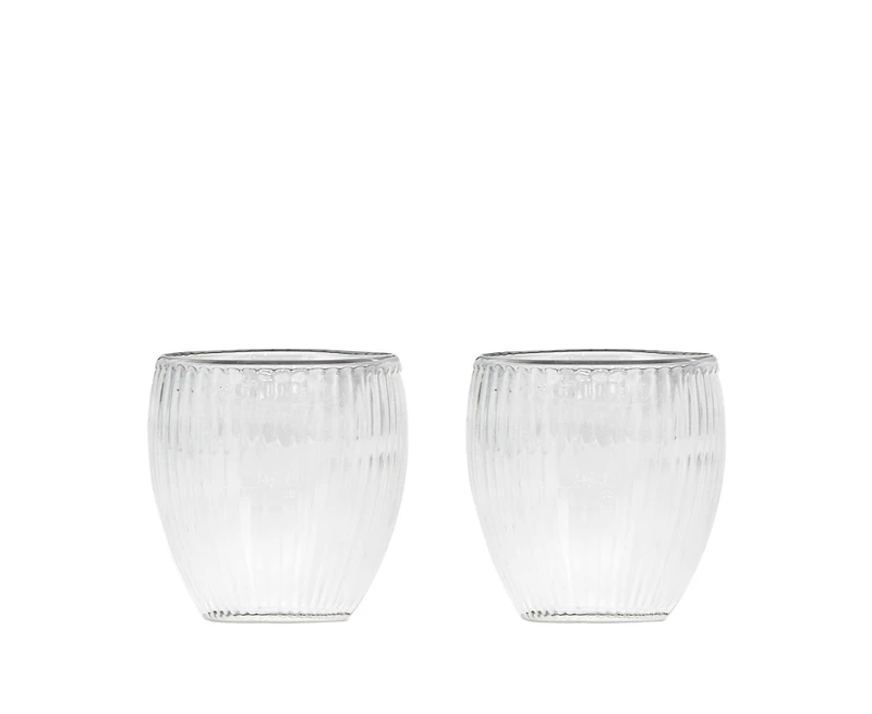 Set de verres à espresso double paroi Nuvo, 80ml