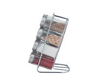 Liberty Steel Top 12-Piece Spice Rack Set