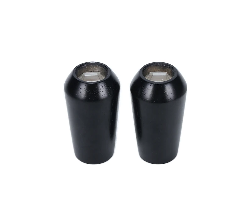 Remy Olivier Rubber Wood S&P Shaker, Black