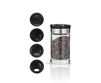 thinkkitchen Carousel 12-Jar Spice Rack, Unfilled, 2 Tier