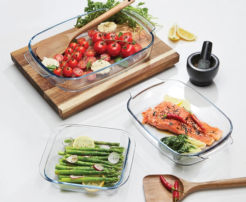 Plat de cuisson en verre