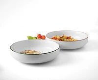 Florentin S/2 Pasta Bowl Set, 8.75"