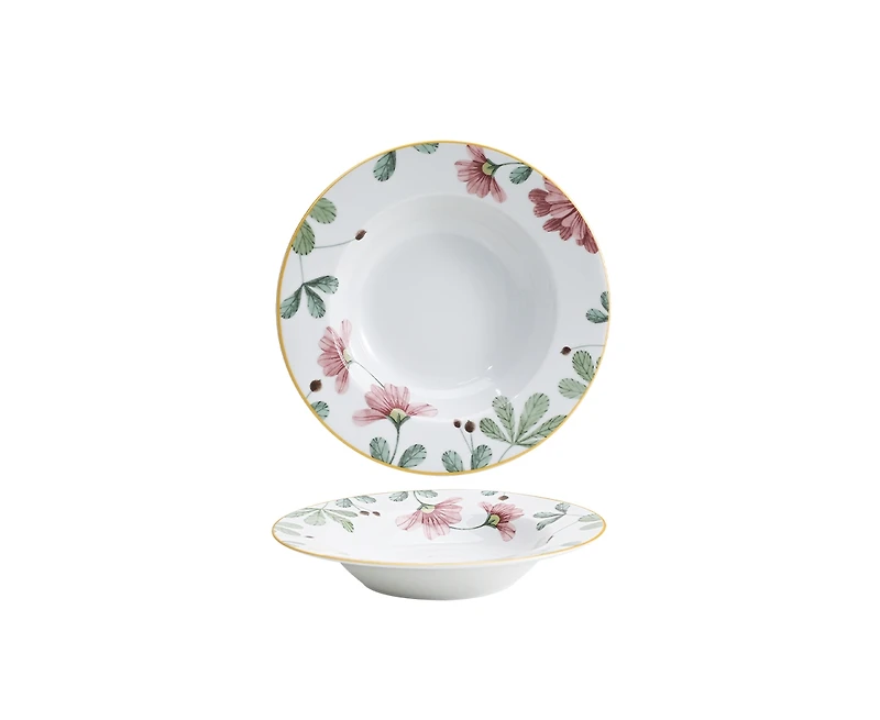 Kahlia 12-Piece Porcelain Dinnerware Set