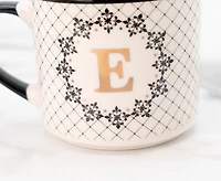 Mono E Mug - Black/Gold, 480 ml