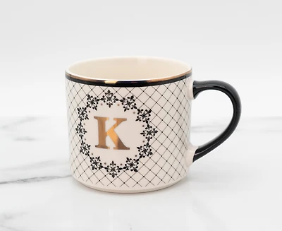 Mug Mono K - Noir/Or, 480ml