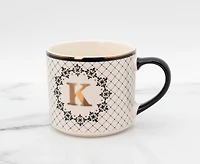 Mug Mono K - Noir/Or, 480ml