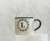 Mug Mono L - Noir/Or, 480 ml