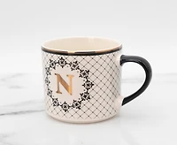 Tasse Mono N - Noir/Or, 480ml