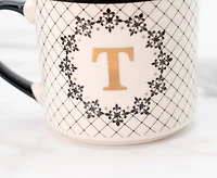 Mono T Mug - Black/Gold; 480ml