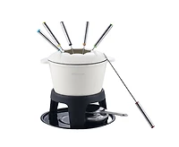 Ensemble à fondue en fonte Orford