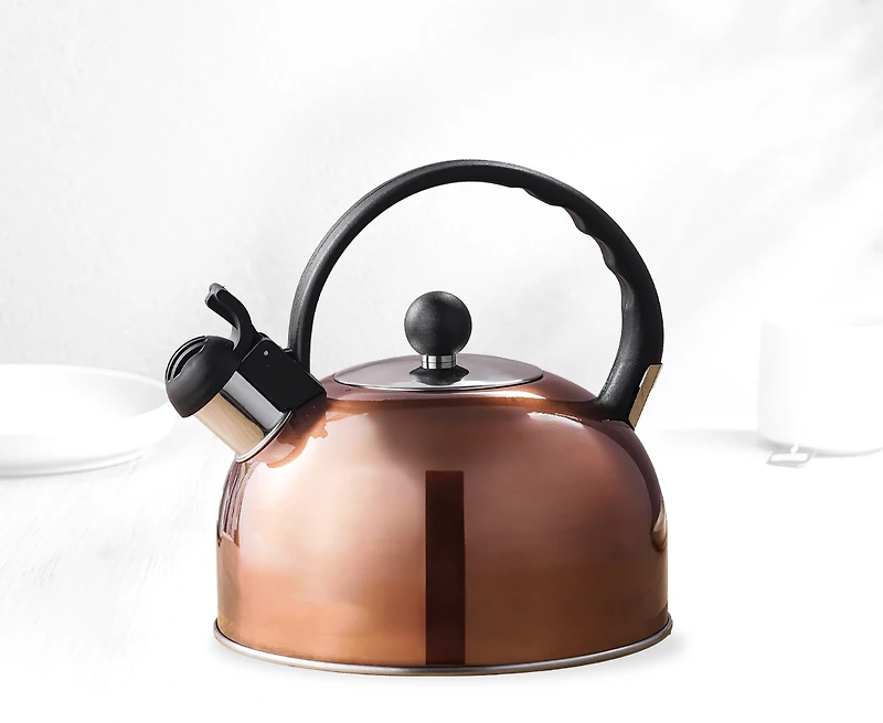 Bouilloire sifflante Luis 2.5L Cuivre