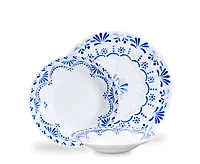 Las Palma 12-Pc Dinnerware Set, Porcelain