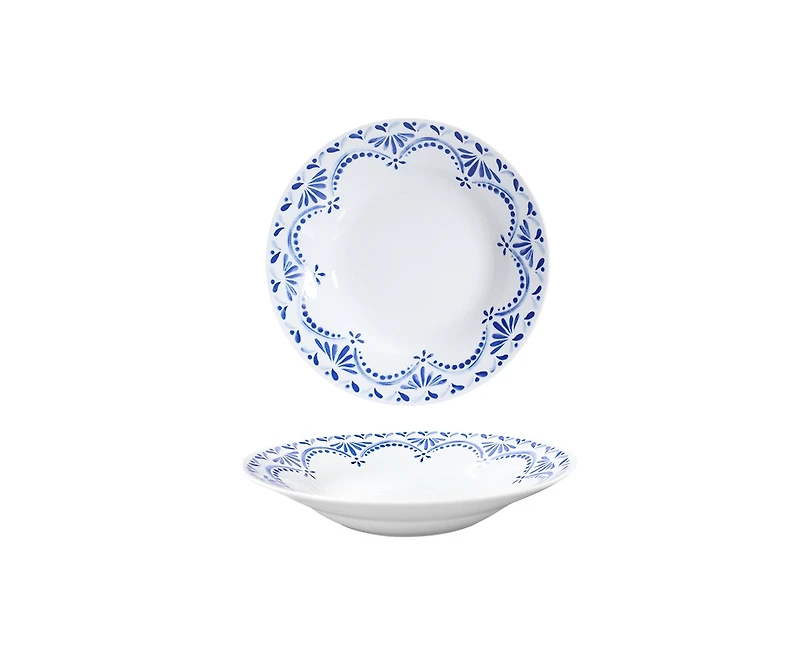 Las Palma 12-Pc Dinnerware Set, Porcelain