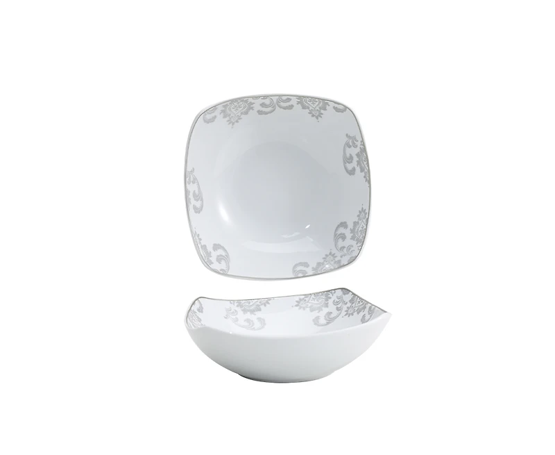 Luxe Damas 12-Piece Dinnerware Set
