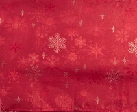 Holiday Tablecloth 58x84, Red/Gold