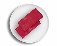 Holiday 4-Pack Napkins 18x18, Red/Gold