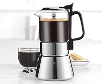 Olimpico Espresso Maker Glass S/S, 6 Cups