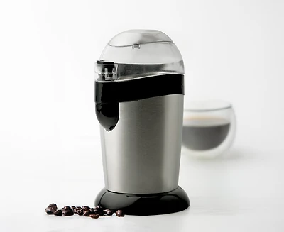 Novo Electric Coffee Grinder, Silver