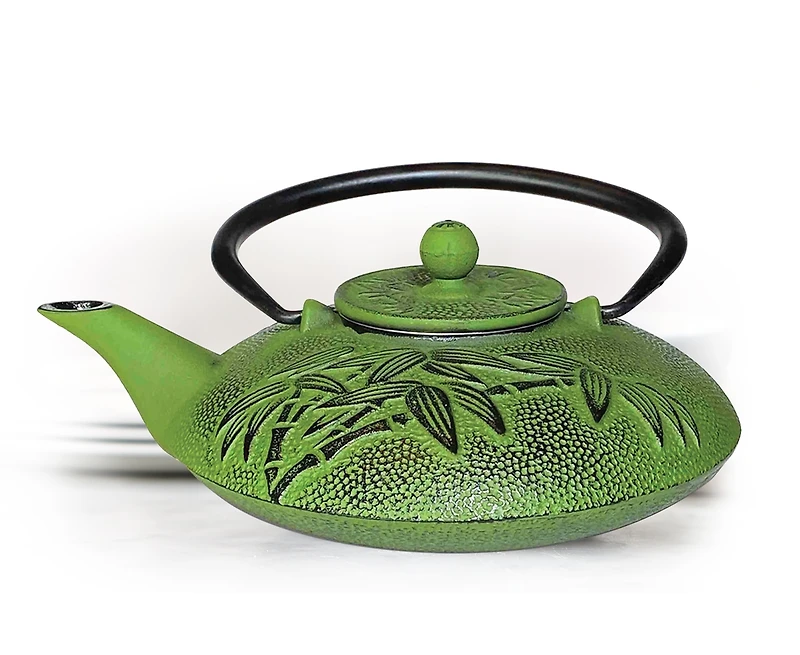 Bamboo Cast Iron Teapot 800ml
