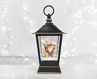 Santa LED Water Lantern 12x12x27.5 cm