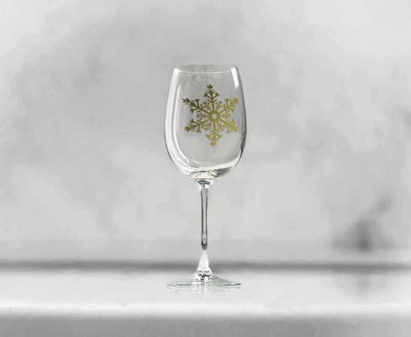 Verre à vin Winter Frost 480 ml,Or